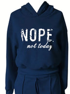 Women's Graphic Hoodie Tracksuit – Wide Leg Lounge Set