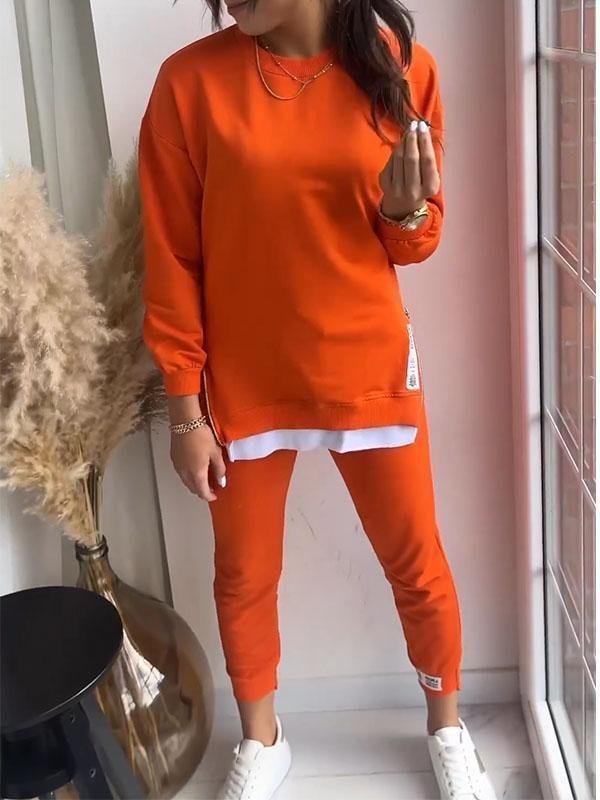 Women's Oversized Sweat Set – Wide Leg Matching Lounge Outfit
