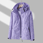 Women's Lightweight Hooded Jacket – Transitional Zip-Up Outdoor Jacket