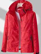 Women's Lightweight Hooded Jacket – Transitional Zip-Up Outdoor Jacket