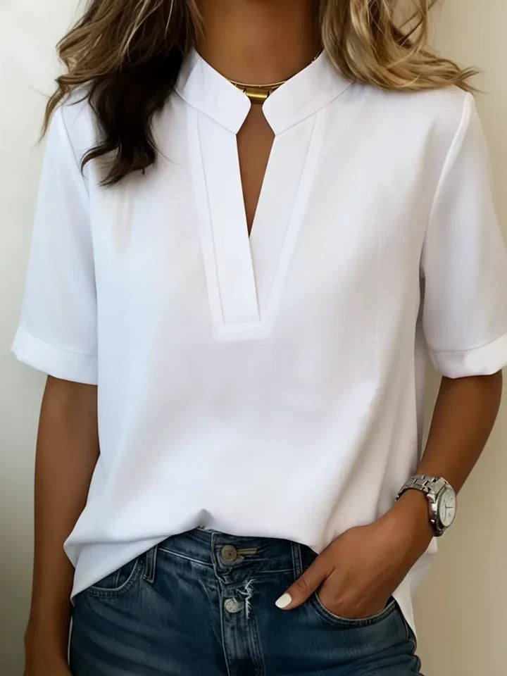 Women's Flowy Occasion Blouse – Relaxed Day-to-Night Blouse