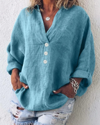 Women's Ibiza Inspired Boho Blouse – Slim Fit Summer Blouse