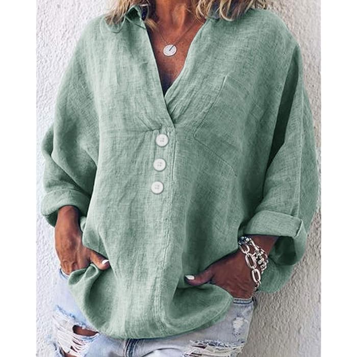 Women's Ibiza Inspired Boho Blouse – Slim Fit Summer Blouse