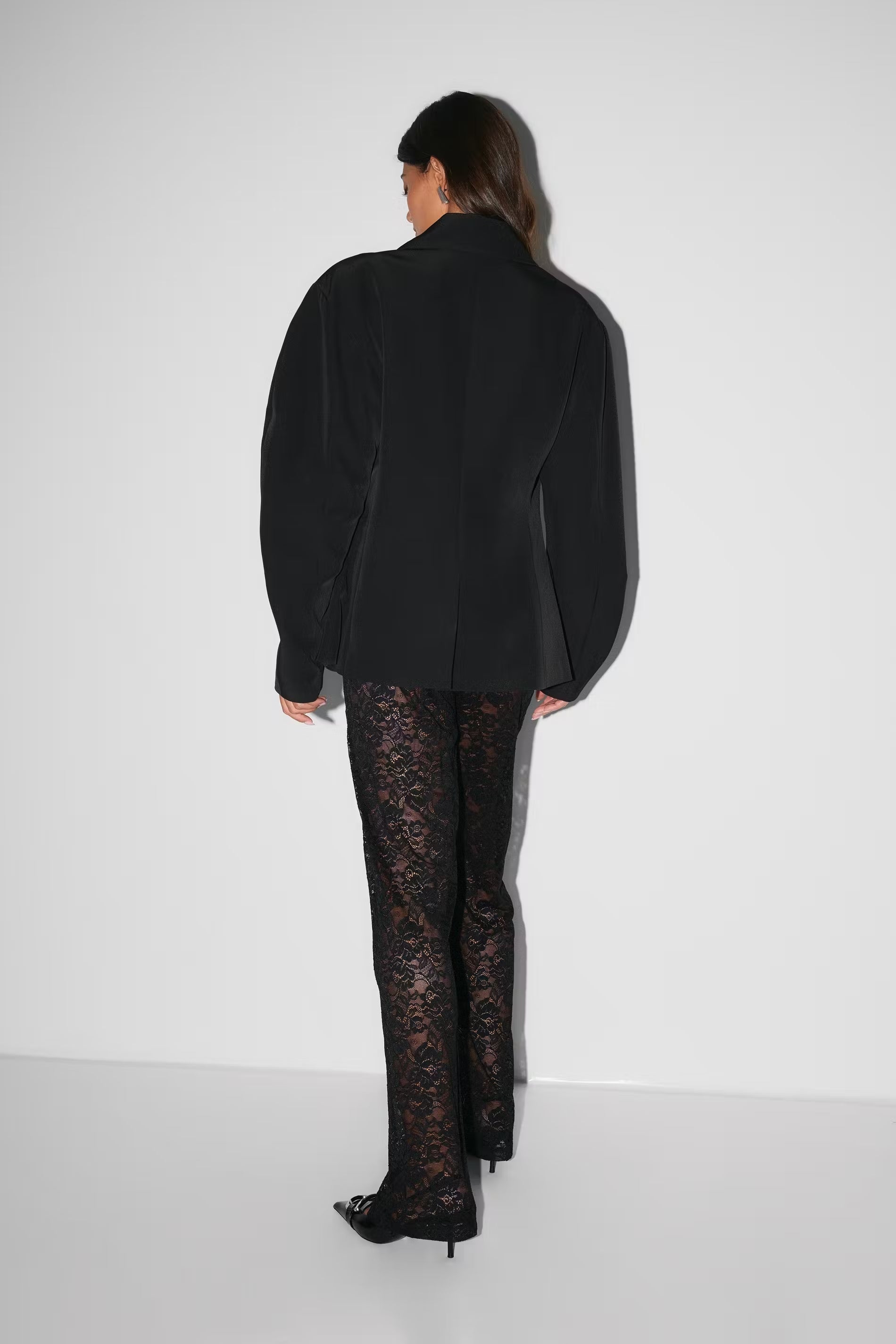 Women's Lace Flared Pants – Sheer Festival Flare Pants