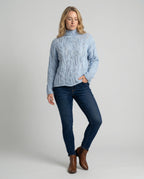 Women's Essential Crew Neck Sweater – Minimal Long Sleeve Knit Pullover