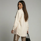 Women's Lightweight Summer Jacket – Relaxed Casual Outerwear