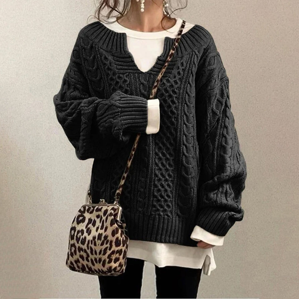 Women's Crew Neck Sweater – Soft Fine Knit Pullover