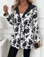 Women's Reversible Leopard Print Coat – Animal Print Statement Outerwear