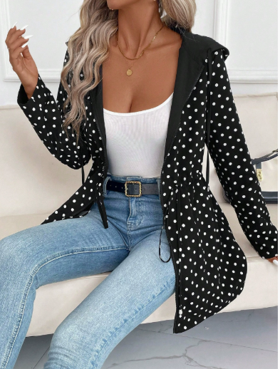 Women's Reversible Leopard Print Coat – Animal Print Statement Outerwear