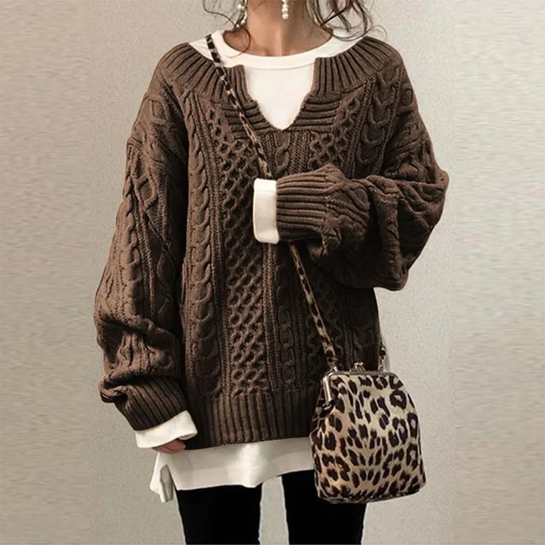 Women's Crew Neck Sweater – Soft Fine Knit Pullover
