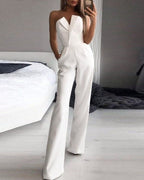 Alanah | Formal Wide Leg Jumpsuit with sleeveless and relaxed fit