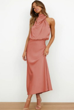 Women's Fitted Evening Cocktail Dress – Formal Day-to-Night Occasion Dress
