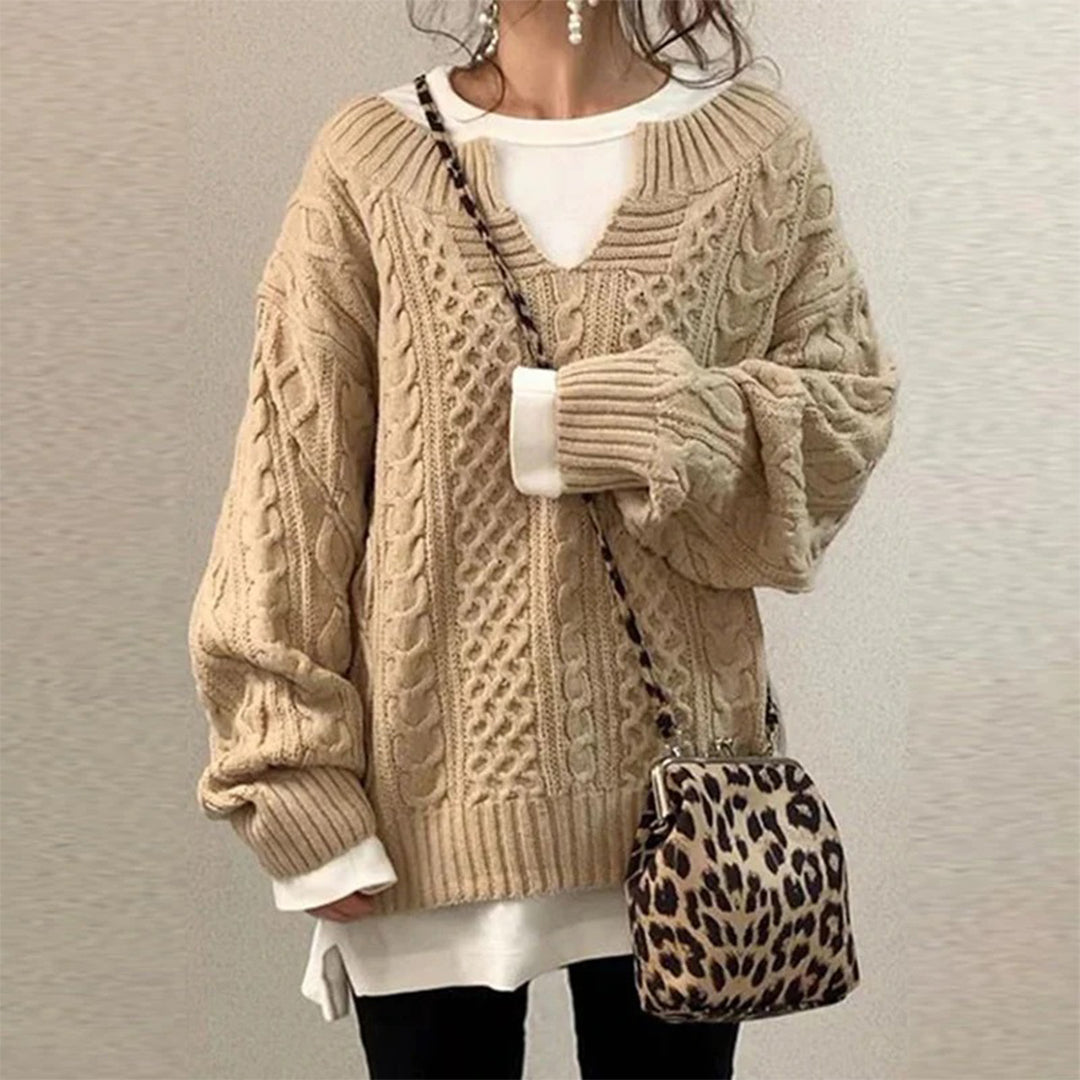 Women's Crew Neck Sweater – Soft Fine Knit Pullover