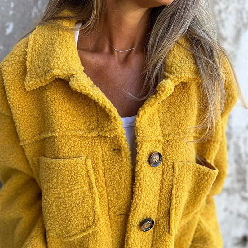 Women's Car Coat – Button Front Jacket
