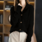Women's Open Front Longline Cardigan – Relaxed Everyday Cardigan
