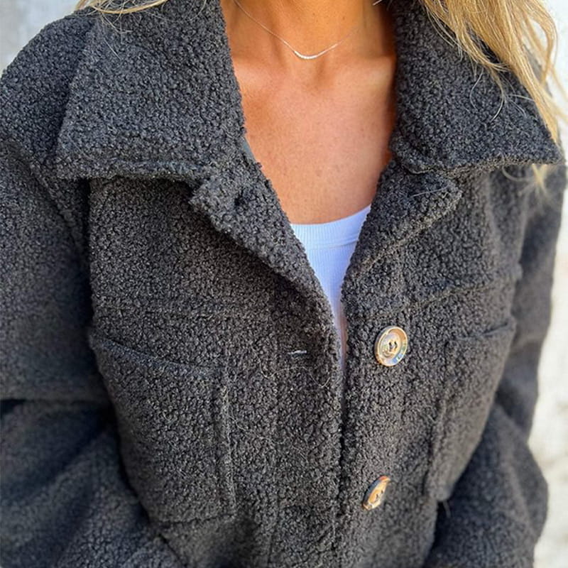 Women's Car Coat – Button Front Jacket