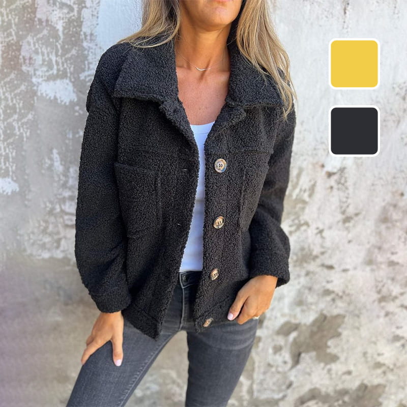 Women's Car Coat – Button Front Jacket