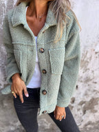 Women's Car Coat – Button Front Jacket