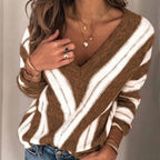 Women's Vintage Winter Sweater – Classic Relaxed Knit Sweater