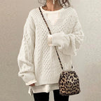Women's Crew Neck Sweater – Soft Fine Knit Pullover