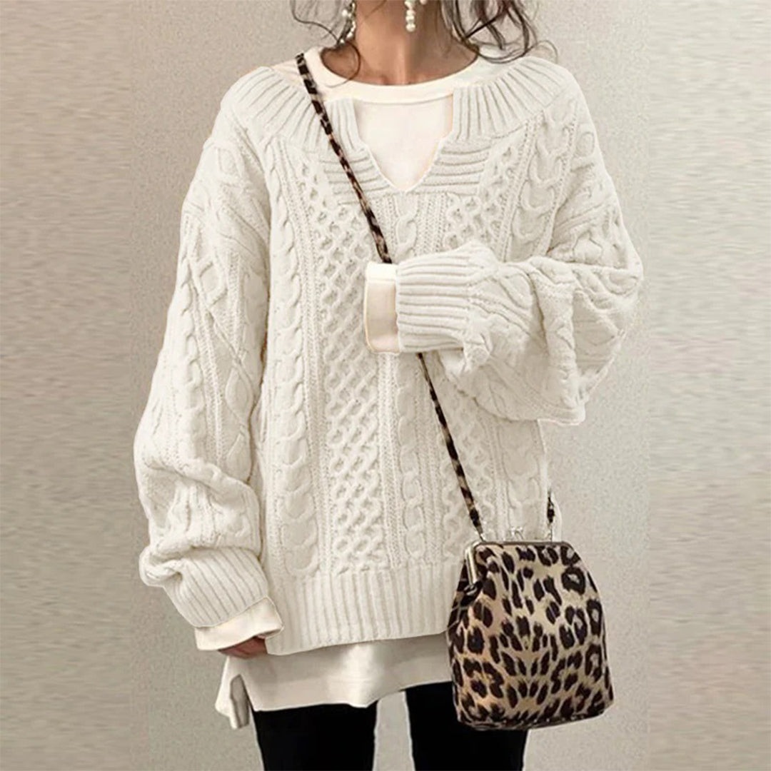 Women's Crew Neck Sweater – Soft Fine Knit Pullover