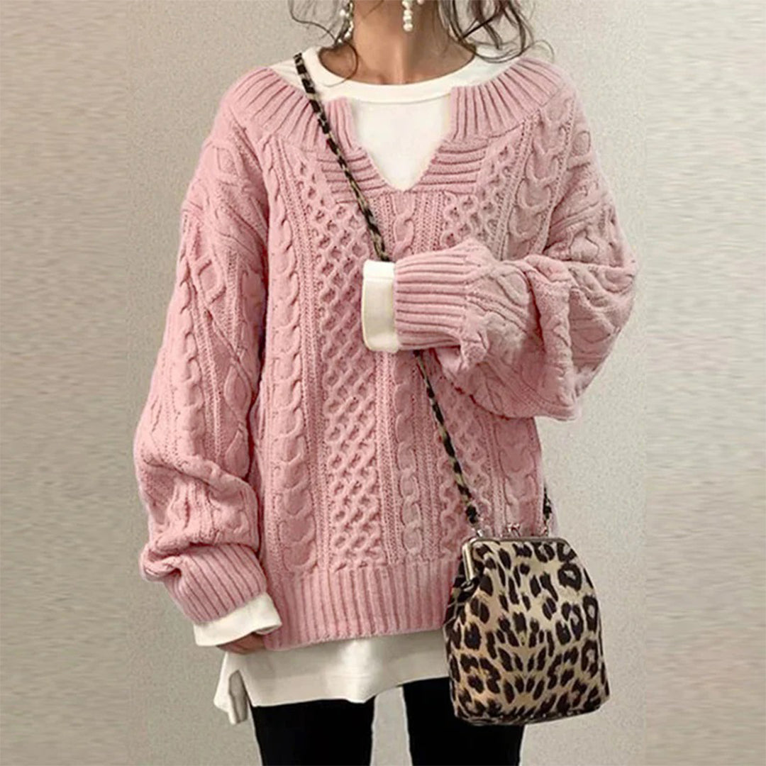 Women's Crew Neck Sweater – Soft Fine Knit Pullover