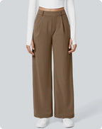 Women's Straight Leg Pants – Smart Casual Office Pants