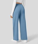 Women's Straight Leg Pants – Smart Casual Office Pants