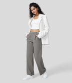 Women's Straight Leg Pants – Smart Casual Office Pants