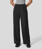 Women's Straight Leg Pants – Smart Casual Office Pants
