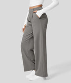 Women's Straight Leg Pants – Smart Casual Office Pants