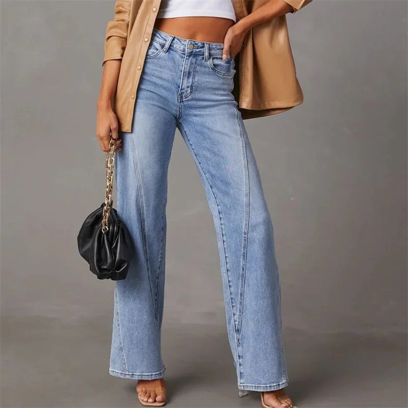 Women's Wide Leg Jeans – High Rise Relaxed Jeans