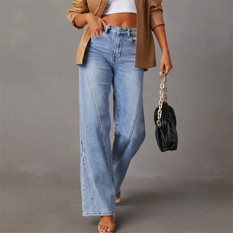 Women's Wide Leg Jeans – High Rise Relaxed Jeans