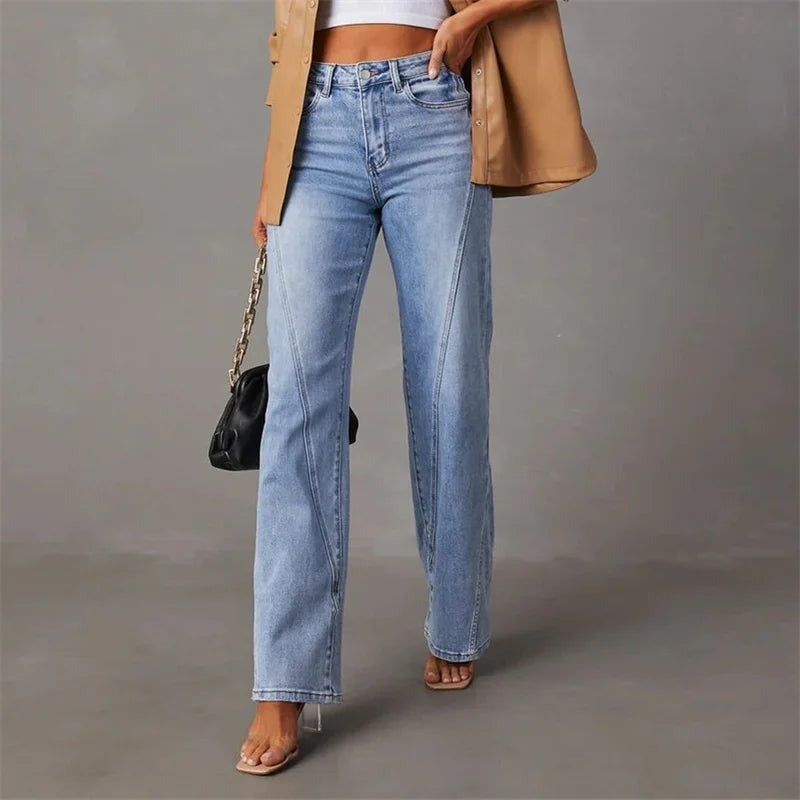 Women's Wide Leg Jeans – High Rise Relaxed Jeans