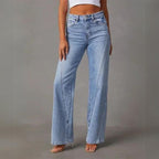 Women's Wide Leg Jeans – High Rise Relaxed Jeans