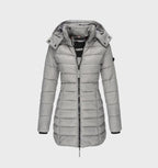 Women's Weather Resistant Hooded Coat – Soft Lined Long Winter Jacket