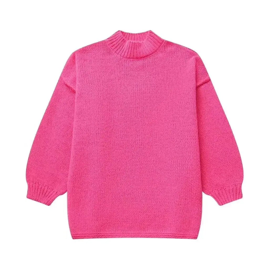 Women's Oversized Autumn Sweater – Relaxed Knit Pullover