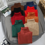 Women's Classic Roll Neck Sweater – Turtleneck Winter Knit Sweater