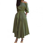 Women's Classic Side Split Dress – Special Occasion Slit Dress