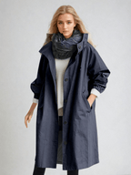 Women's Packable Rain Jacket – Hooded Waterproof Coat