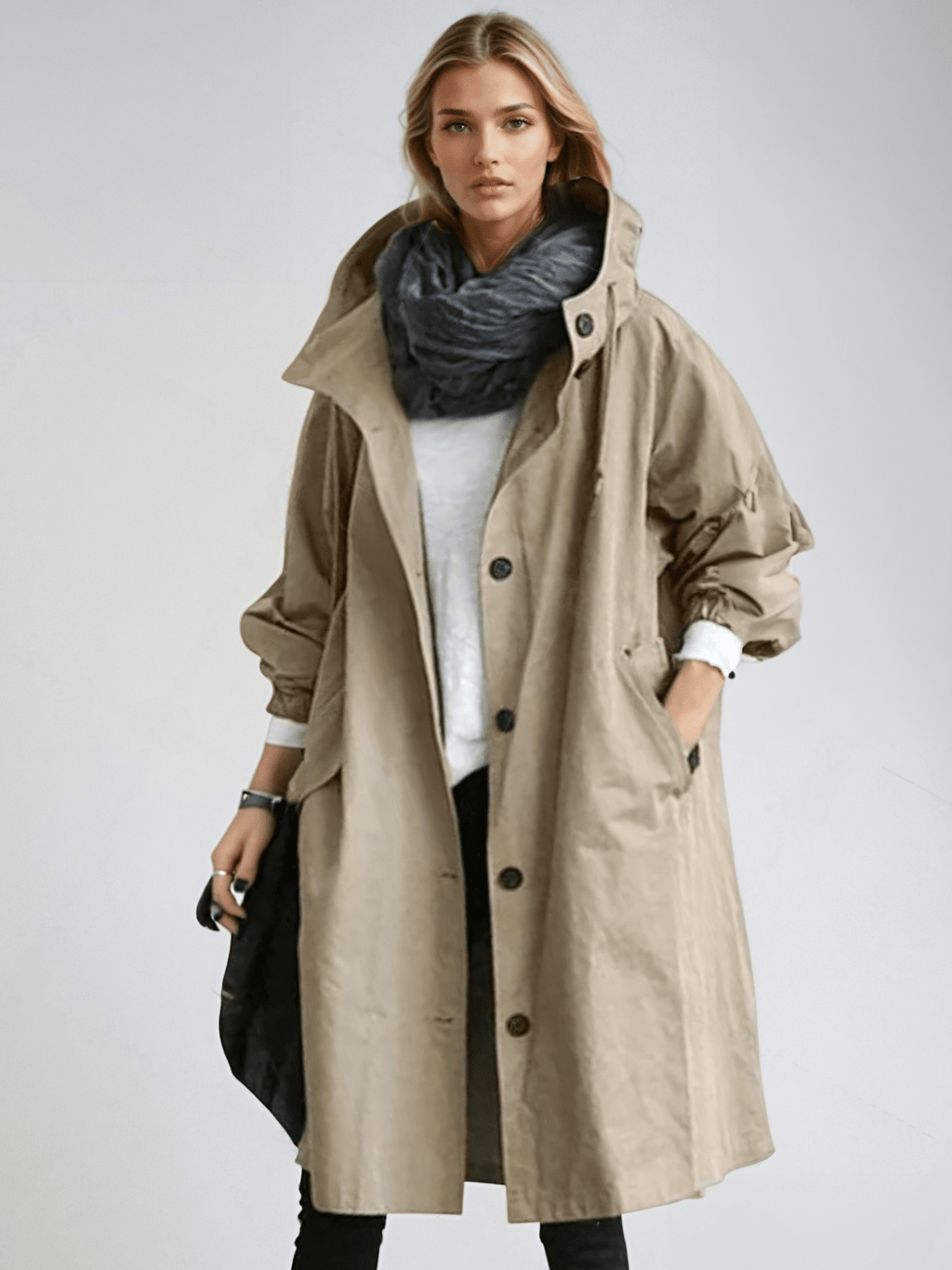 Women's Packable Rain Jacket – Hooded Waterproof Coat