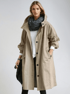 Women's Packable Rain Jacket – Hooded Waterproof Coat