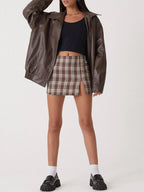 Women's Oversized Zip Jacket – Wide Collar Jacket