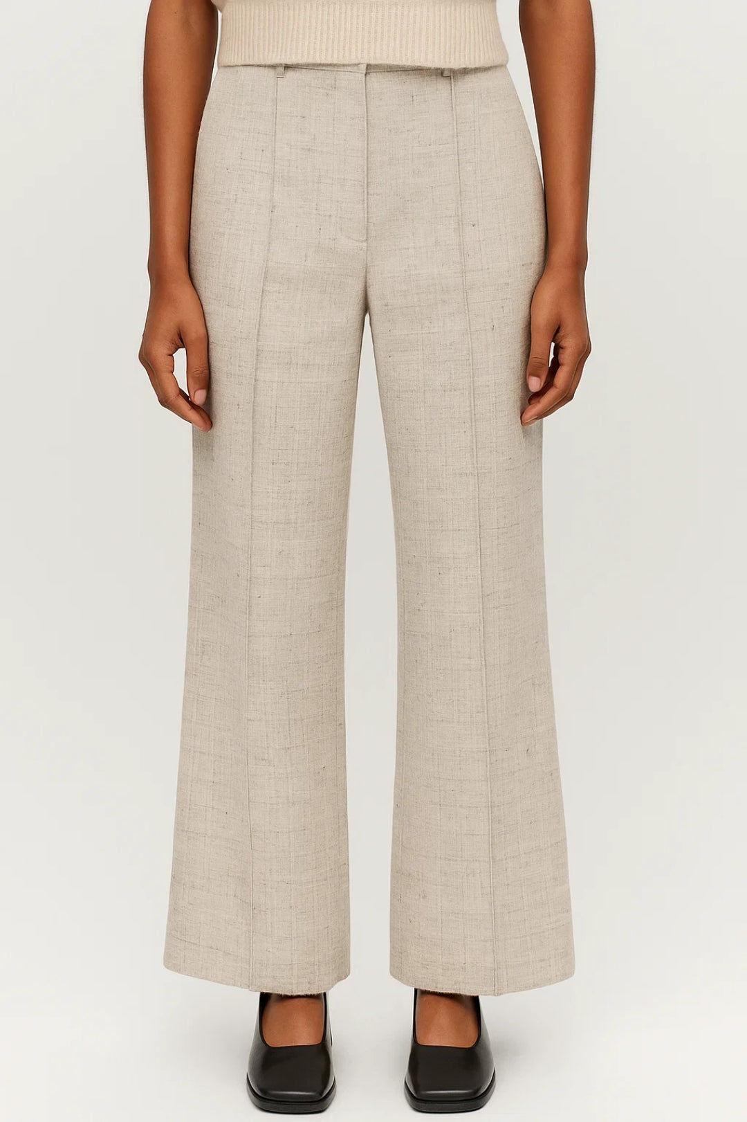 Women's Pressed Pants – Pleated Tailored Pants