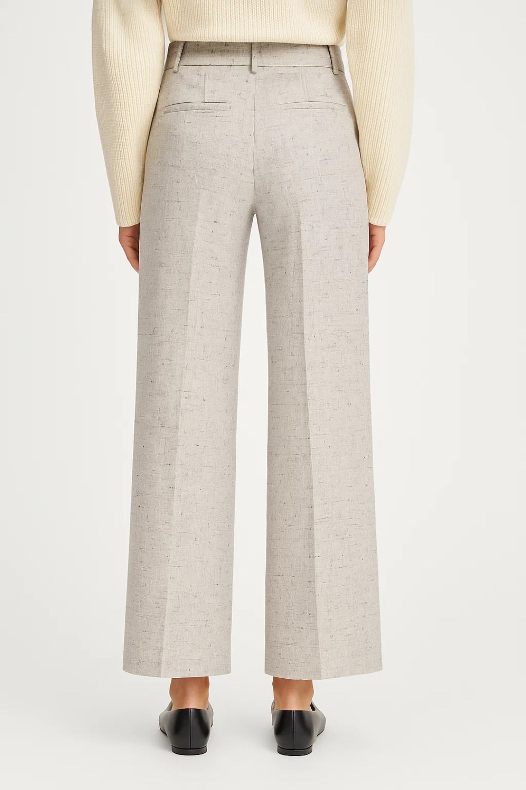 Women's Pressed Pants – Pleated Tailored Pants