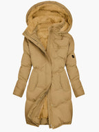 Women's Faux Fur Parka – Hooded Winter Coat