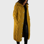 Women's Pocket Winter Coat – Warm Relaxed Cold Weather Outerwear