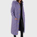 Women's Pocket Winter Coat – Warm Relaxed Cold Weather Outerwear