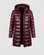 Women's Packable Puffer Jacket – Ultralight Hooded Transitional Jacket