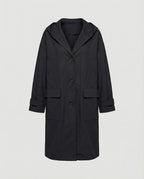 Women's Long Belted Trench Coat – Adjustable Waist Transitional Overcoat